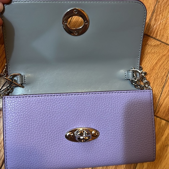 NWT ❤️Marc Jacobs The Wallet on Chain Bag with turn lock - Picture 9 of 17